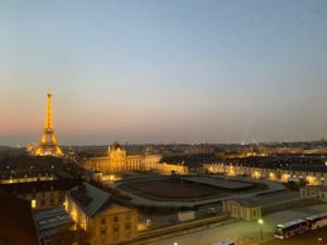 UNESCO rooftop view over Paris