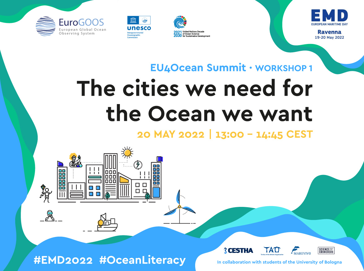 The Cities We Need For The Ocean We Want Eurogoos Unesco Workshop At The Cities We Need For The Ocean We Want Eurogoos Unesco Workshop At