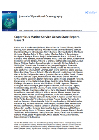 Copernicus Marine Service Ocean State Report